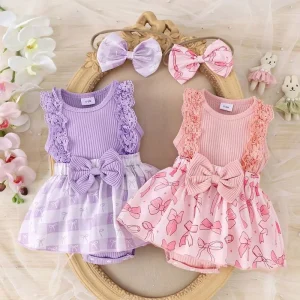 BoutiqueToddler Summer Baby Girl Clothes 0 18 Months Children Clothes BoutiqueToddler Summer Baby Girl Clothes 0 18 Months