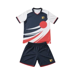 Boy Customized Soccer Jersey Japan Manga Style Sublimated Football Kit Personalized Youth Sports Uniform Gift for Young Athletes