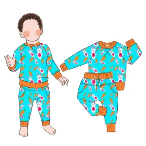 Boy Girs Kids Comfort Long Sleeve Pants Children Sleepwear Outfit Set Daily Wear Good Quality