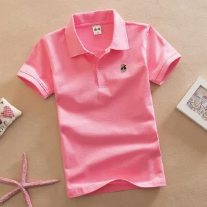 Boy Shirt 5 6 Years Cotton Striped Baby Kids Children’s Boys Polo T Shirts