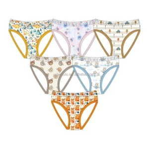 Boys Boxer Briefs Student Shorts Girls Safety Pants Baby Underwear Bamboo Cute Underwear