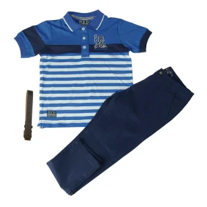Boys Clothing Set Kids Clothing Polo T shirt Woven Pant Quality Clothing