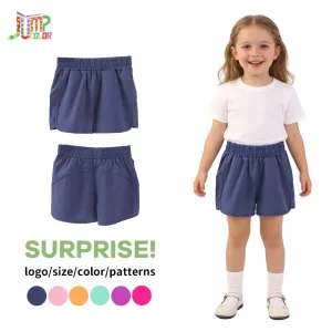 Boys Customizable Athletic Gym Shorts Elastic Waist Quick Dry Lightweight Jogger Running Casual Hiking Solid Shorts