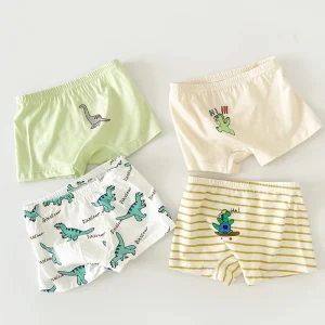 Boys Girls Panties Children Underwear Set Children Training Clothing Kids Panties Girl Briefs Printed Support