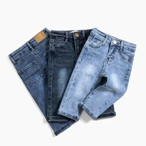 Boys’ Jeans Spring and Autumn Classic Children’s Wear Blue Jeans