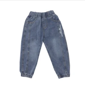 Boys Jeans Trousers Fashion Design Blue Denim Pants
