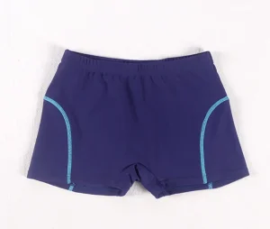 Boys Navy Quick Dry Beach Boxer Shorts Briefs Swim Trunk Underwear for Kids