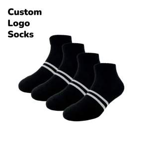 Boys Sporty Ankle Socks Kids Daily School Comfortable Soft Knitted Cotton Quick Dry Anti Bacterial Spring Standard Thickness