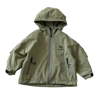 Boys’ Spring Children’s Jacket Outerwear Children’s Waterproof Jacket Coat