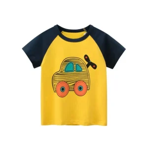 Boys Summer Short Sleeveless T shirt Kids Clothes