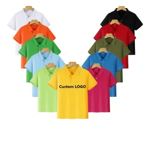 Boys T-shirts & Polo Shirts Blank Kids School Uniform Cotton Children Polo Shirt