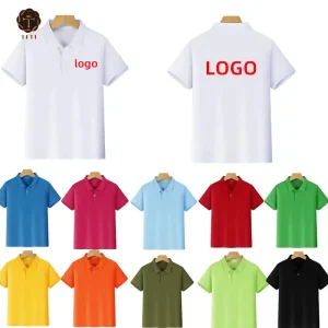 Boys and Girls T shirts & Polo Shirts Blank Kids School Uniform Cotton Children Polo Shirt With Custom School logo