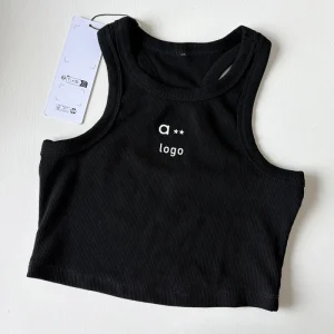 Breathable Cotton Sleeveless Women Tank Tops High Support Yoga Sports Vest Girls Casual Sportswear