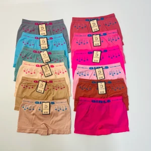 Breathable Seamless Quick-drying Nylon Girls’ Short Boxer Briefs Customizable OEM Underwear Manufacturer