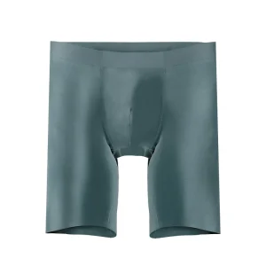 Bright Solid Color Sexy Young Boy Xxx Boys Underwear Modal Men Custom Logo Men’S Active Long Leg Boxer Briefs