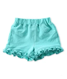 Candy Color Baby Girls Shorts Cotton Children Ruffle Short Pants for Toddler Girl