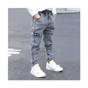 Casual Pants for Kids 3-14 Years Long Trousers for Boys Baby Toddler Jeans