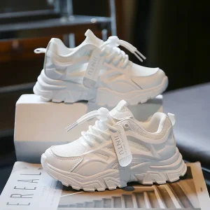 Causal Shoes Girls Boys Sports Shoes for Children Girls Baby Leather Flats Kids Sneakers Fashion Casual Infant Soft Shoes