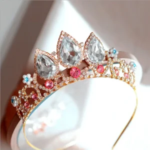 Child Crown Hair Accessories Baby Accessories Princess Hairpin Headband Girl Headband Performance Accessories Girl Headband Crown