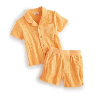 Children Clothing Design Sleepwear Pyjama Sets Custom Kids Cartoon Girls Summer Plain Cotton Pajamas