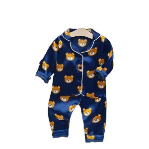 Children Fashion Kids Clothes Baby Boys Autumn Pajamas Sets T shirt + Trousers Child Boy Outfits Suits