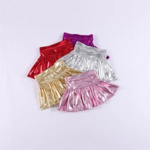 Children Girls Summer Skorts With Under Shorts Running Active Wear Girls Tennis Skirt