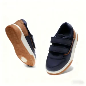 Children Sports Shoes Girls Boys Anti Slip Soft Bottom Sneakers Toddler Outdoor Casual Flat Kids Sneaker Blue Sand Factory Price