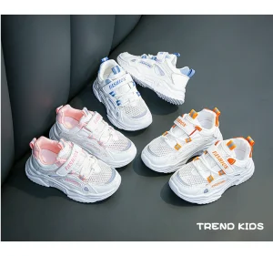 Children Sports Shoes Summer and Autumn New Girls’ Daddy Shoes Breathable Mesh Surface Casual All-match Boys Running Shoes