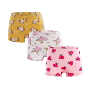 Children Wear 100% Cotton 2 10 Years Old Digital Print Kids Girls Underwear DGHC 002