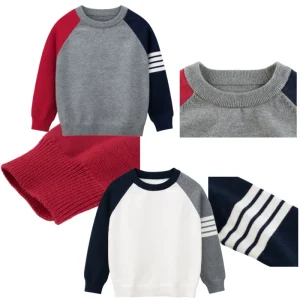 Children’s Autumn Clothing Boy’s Sweater Children’s Knitwear Super Soft Pullover Boy Sweater