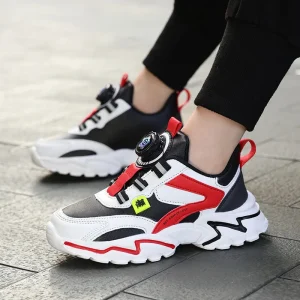 Children’s Boy Comfortable Breathable High Quality Sports Shoes for Boys Fashion Casual Running Four Seasons Mesh Sneakers