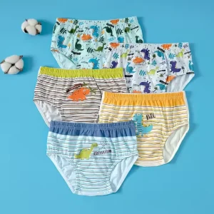 Children’s Briefs Pure Cotton Boy Baby Bread Pants Children Cartoon Shorts Factory Direct Sales