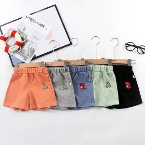 Children’s Cotton Shorts for Boys and Girls Summer Thin Pants Children’s Size