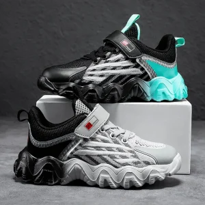 Children’s Fashion Lightweight Boys’ Sports Shoes Comfort Cushioning All Seasons Casual Walking Shoes