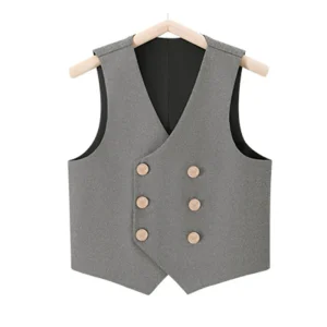 Children’s Formal Wear Suit Vest Boys’ Kindergarten Uniform Vest Children’s Tops