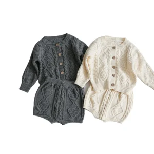 Children’s Girls Knit Cardigan Pullover, Crochet Top