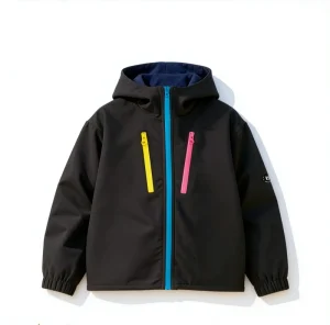 Children’s Hooded Windbreaker Jacket Spring Outdoor Sports Coat for Boys and Girls
