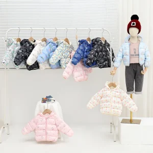 Children’s Lightweight Down Jacket Kids Boys and Girls Down Filled Winter Coat
