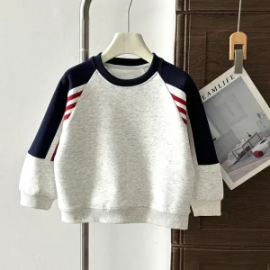 Children’s Long Sleeve Casual Hoodies for Teenagers Boys