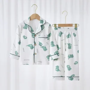 Children’s Pajamas Home Clothes Autumn and Winter Children’s Pajamas for Boys