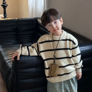 Children’s Sweaters Korean Kids Handmade Boys Sweater