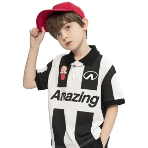 Children’s T Shirts Cool Fashion Kids Boys Summer T Shirt Moisture Wicking Sports Tee Polo Shirts