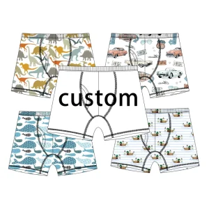 Children’s Underwear Boys Panties Underpants Dinosaurs Helicopters Cars Breathable Kids Shorts Boy Boxer Briefs
