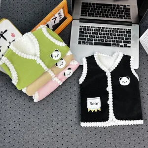 Children’s Vest for Boys Outerwear for Autumn and Winter Long sleeved Warm Thick Padded Baby Coat