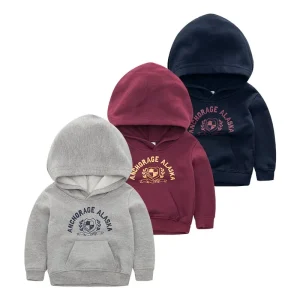 China High Quality Plain Boy’s Varsity Hoodies