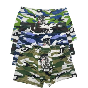 China Manufacturer Customized Printing Boys Underwear Kids Boys Boxers Short Underwear High Quality Boy’s Boxer
