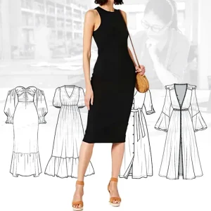 Clothing Custom Casual Ladies Summer Sleeveless Solid Color Tight Long Skirt Girls Simple Style Midi Dress Suitable for Party