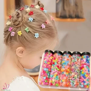 Colourful Children’s Hair Clips for All Seasons 150pcs Barrel Cute Girls’ Infant Hairpins Versatile Candy Colored Hair Clip Mini