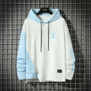 Cool Autumn Embroidered Unisex Hoodie Lightweight Stylish 100% Cotton Oversized Fit Eco Friendly Hooded Sweatshirt