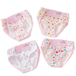 Cotton Girls Panties Comfortable Printing Baby Briefs Cute Kids Underwear